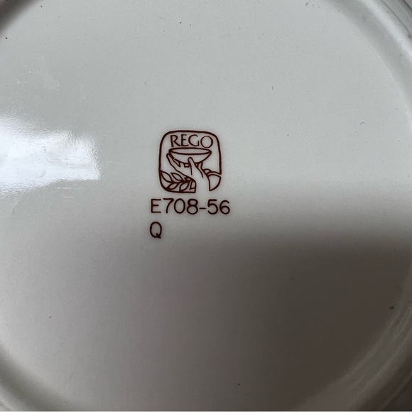 Set of (4) Rego 9" soup bowl. Hanover pattern - Picture 3 of 6